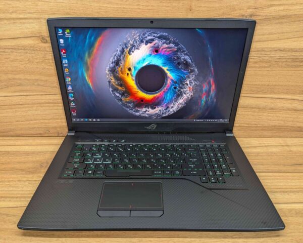 Ігровий ноутбук Asus Strix GL703GM / 17.3" (1920x1080) IPS / Intel Core i7-8750H (6 (12) ядер по 2.2 - 4.1 GHz) / 32 GB DDR4 / 512 GB SSD / nVidia GeForce GTX 1060, 6 GB GDDR5, 192-bit / WebCam / Windows 10 - Зображення 2