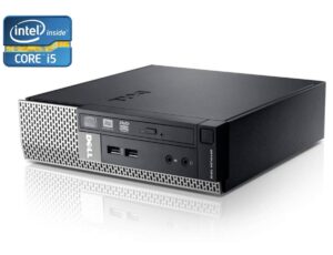 Неттоп Dell OptiPlex 7010 USFF / Intel Core i5-3475S (4 ядра по 2.9 - 3.6 GHz) / 8 GB DDR3 / 500 GB HDD / Intel HD Graphics 4000 / DVD-RW