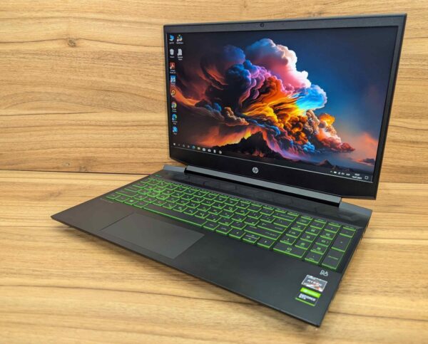 Ігровий ноутбук HP Pavilion Gaming 15-ec2021nr / 15.6" (1920x1080) IPS / AMD Ryzen 5 5600H (6 (12) ядер по 3.3 - 4.2 GHz) / 16 GB DDR4 / 512 GB SSD / nVidia GeForce GTX 1650, 4 GB GDDR5, 128-bit / WebCam / Windows 10 - Зображення 4