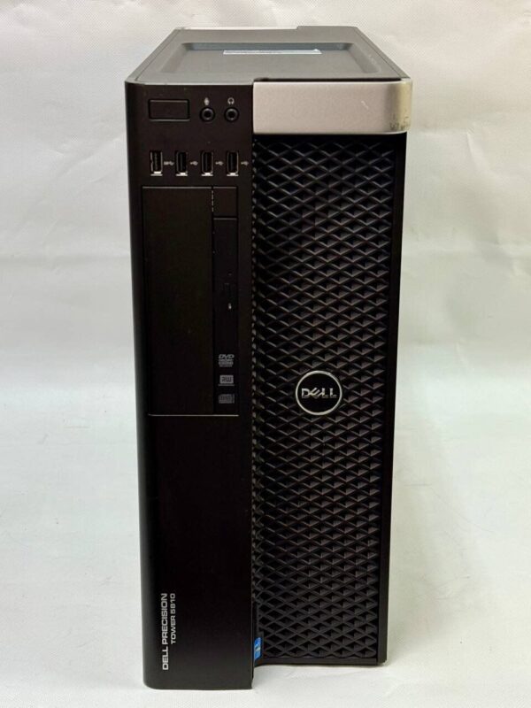 Робоча станція Dell Precision 5810 Workstation Tower / Intel Xeon E5-1650 v3 (6 (12) ядер по 3.5 - 3.8 GHz) / 32 GB DDR4 / 250 GB SSD + 1000 GB HDD / AMD Radeon RX 570, 4 GB GDDR5, 256-bit / DVD-ROM - Зображення 2