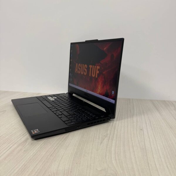 Ігровий ноутбук Б-клас Asus TUF Gaming A15 FA507RM / 15.6" (1920x1080) IPS / AMD Ryzen 7 6800H (8 (16) ядер по 3.2 - 4.7 GHz) / 16 GB DDR5 / 512 GB SSD NVMe / nVidia GeForce RTX 3060, 6 GB GDDR6, 192-bit / WebCam - Зображення 5