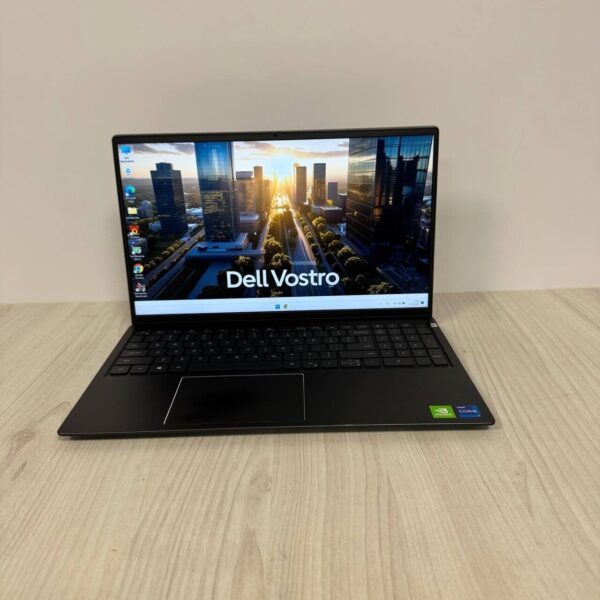 Ультрабук Б-клас Dell Vostro 5510 / 15.6" (1920x1080) IPS / Intel Core i7-11370H (4 (8) ядра по 3.0 - 4.8 GHz) / 16 GB DDR4 / 512 GB SSD NVMe / nVidia GeForce MX450, 2 GB GDDR6, 64-bit / WebCam - Зображення 2