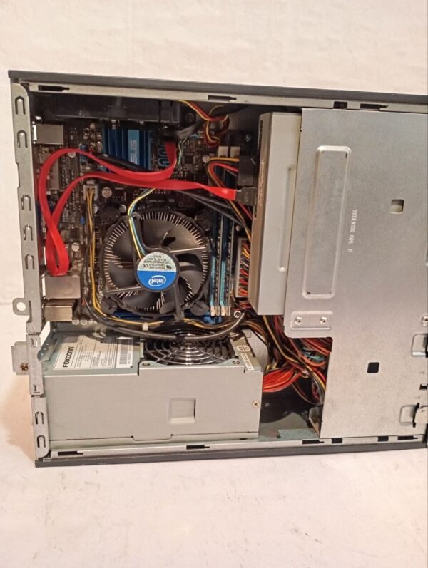 Комплект ПК Б-клас: Everest SFF / Intel Core i5-2400S (4 ядра по 2.5 - 3.3 GHz) / 8 GB DDR3 / 250 GB HDD / Intel HD Graphics 2000 / DVD-RW + Монитор Asus VW192S / 19" (1440x900) TN / 1x VGA, 1x Audio - Зображення 6
