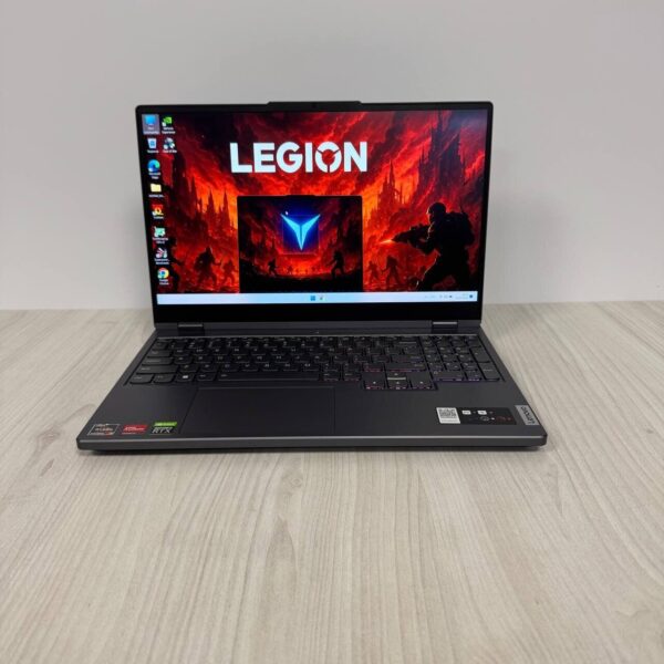 Ігровий ноутбук Б-клас Lenovo Legion 5 15ARH7H / 15.6" (1920x1080) IPS / AMD Ryzen 7 6800H (8 (16 ядер по 3.2 - 4.7 GHz) / 16 GB DDR5 / 512 GB SSD NVMe / nVidia GeForce RTX 3060, 6 GB GDDR6, 192-bit / WebCam - Зображення 2