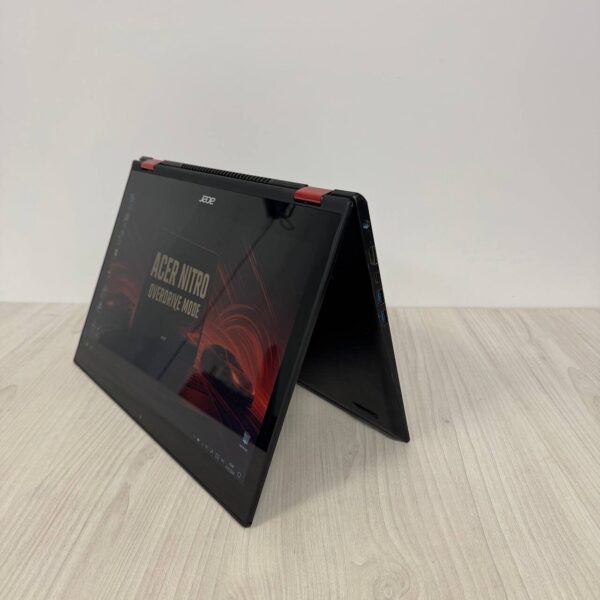 Ігровий ноутбук-трансформер Б-клас Acer Nitro 5 Spin NP515-51 / 15.6" (1920x1080) IPS Touch / Intel Core i5-8250U (4 (8) ядра по 1.8 - 3.4 GHz) / 8 GB DDR4 / 256 GB SSD M.2 + 1000 GB HDD / nVidia GeForce GTX 1050, 4 GB GDDR5, 128-bit / WebCam - Зображення 7