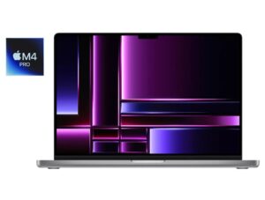 Ультрабук Б-клас Apple MacBook Pro 16 A3403 (2024) / 16.2" (3456x2234) IPS / Apple M4 Pro (14 ядер по 2.6 - 4.5 GHz) / 24 GB DDR5 / 500 GB SSD / Apple M4 Pro Graphics / WebCam / MacOS