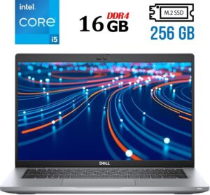 Ультрабук Б-клас Dell Latitude 5420 / 14" (1920x1080) IPS / Intel Core i5-1145G7 (4 (8) ядра по 2.6 - 4.4 GHz) / 16 GB DDR4 / 256 GB SSD M.2 / Intel Iris Xe Graphics / WebCam / USB 3.2 / HDMI / Windows 10 ліцензія