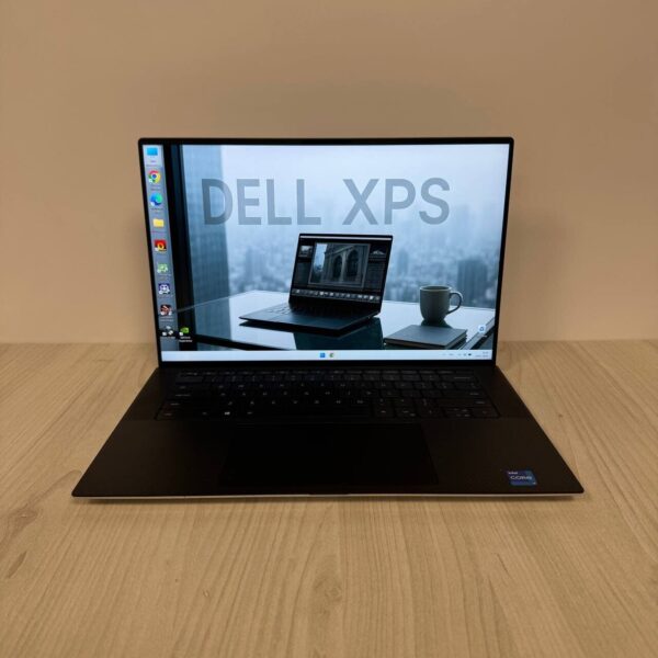 Ігровий ноутбук Dell XPS 15 9510 / 15.6" (1920x1200) IPS / Intel Core i7-11800H (8 (16) ядер по 4.6 GHz) / 16 GB DDR4 / 512 GB SSD NVMe / nVidia GeForce RTX 3050, 4 GB GDDR6, 128-bit / WebCam - Зображення 2