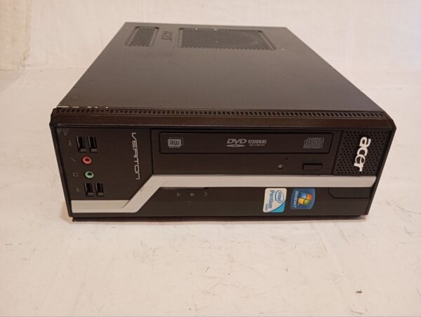 ПК Б-клас Acer Veriton X480G SFF / Intel Core 2 Quad Q8300 (4 ядра по 2.5 GHz) / 8 GB DDR3 / 250 GB HDD / Intel GMA Graphics 4500 / DVD-RW - Зображення 2