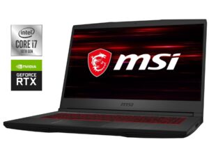Ігровий ноутбук Б-клас MSI GF65 Thin 10SER / 15.6" (1920x1080) IPS / Intel Core i7-10750H (6 (12) ядер по 2.6 - 5.0 GHz) / 16 GB DDR4 / 512 GB SSD NVMe / nVidia GeForce RTX 2060, 6 GB GDDR6, 192-bit / WebCam