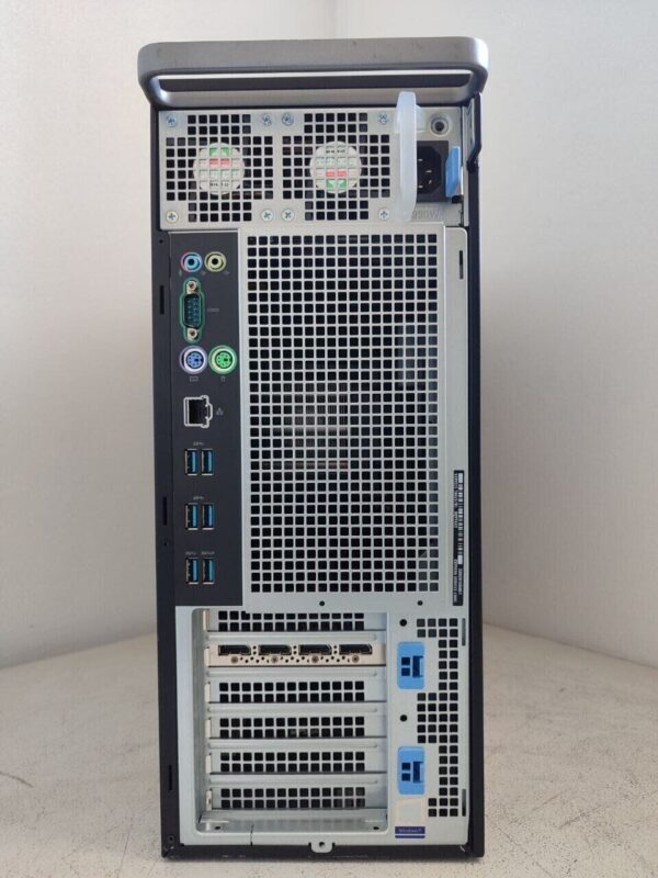 Робоча станція Dell Precision 5820 Tower / Intel Xeon W-2145 (8 (16) ядер по 3.7 - 4.5 GHz) / 64 GB DDR4 / 512 GB SSD / nVidia Quadro P2000, 5 GB GDDR5, 160-bit / DVD-ROM - Зображення 5