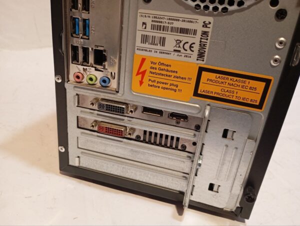 ПК Б-клас InnovationPC Tower / Intel Corei5-4670 (4 ядра по 3.4 - 3.8 GHz) / 16 GB DDR3 / 120 GB SSD + 1000 GB HDD / AMD Radeon R7 260X, 2 GB GDDR5, 128-bit / 500W / DVD-RW - Зображення 4