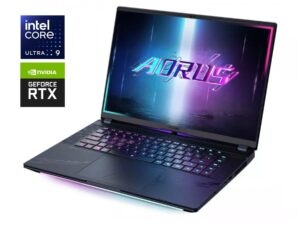 Ігровий ноутбук Б-клас Gigabyte Aorus Master 16 BZH / 16" (2560x1600) IPS / Intel Core Ultra 9 275HX (24 ядра по 2.1 - 5.4 GHz) / 32 GB DDR5 / 2000 GB SSD NVMe / nVidia GeForce RTX 5090, 24 GB GDDR7, 256-bit / WebCam