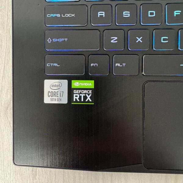 Ігровий ноутбук Б-клас MSI GF75 Thin 10UEK / 15.6" (1920x1080) IPS / Intel Core i7-10750H (6 (12) ядер по 2.6 - 5.0 GHz) / 16 GB DDR4 / 512 GB SSD NVMe / nVidia GeForce RTX 3060, 6 GB GDDR6, 192-bit / WebCam - Зображення 8