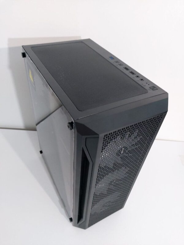 Ігровий ПК 1stPlayer X5 Firebase Tower / Intel Xeon E3-1240 v6 (аналог Intel Core i7-6700) (4 (8) ядер по 3.7 - 4.1 GHz) / 16 GB DDR4 / 128 GB SSD M.2 + 512 GB SSD / AMD Radeon RX 580, 8 GB GDDR5, 256-bit / 500W + Кабелі DVI та живлення - Зображення 3
