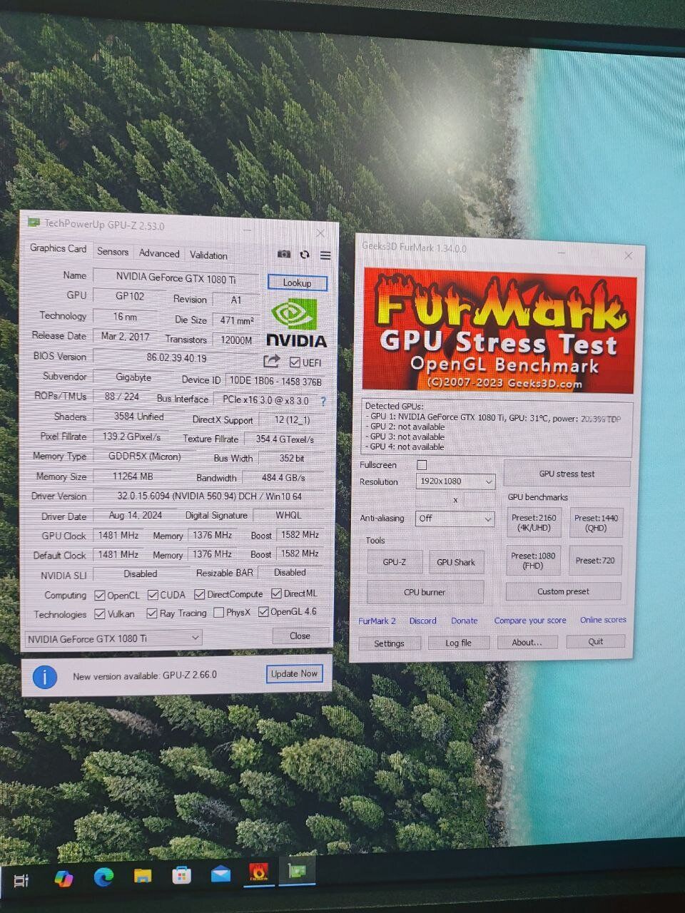 Ігровий ПК AeroCool P500-G-BK-v1 Tower / Intel Core i7-9700KF (8 ядер по 3.6 - 4.9 GHz) / 16 GB DDR4 / 512 GB SSD M.2 / nVidia GeForce GTX 1080 Ti, 11 GB GDDR5X, 352-bit / 500W + Кабелі (живлення та DVI), перехідник DisplayPort - Зображення 10