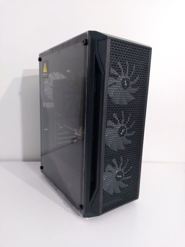 Ігровий ПК 1stPlayer X5 Firebase Tower / Intel Xeon E3-1240 v6 (аналог Intel Core i7-6700) (4 (8) ядер по 3.7 - 4.1 GHz) / 16 GB DDR4 / 128 GB SSD M.2 + 512 GB SSD / AMD Radeon RX 580, 8 GB GDDR5, 256-bit / 500W + Кабелі DVI та живлення - Зображення 2
