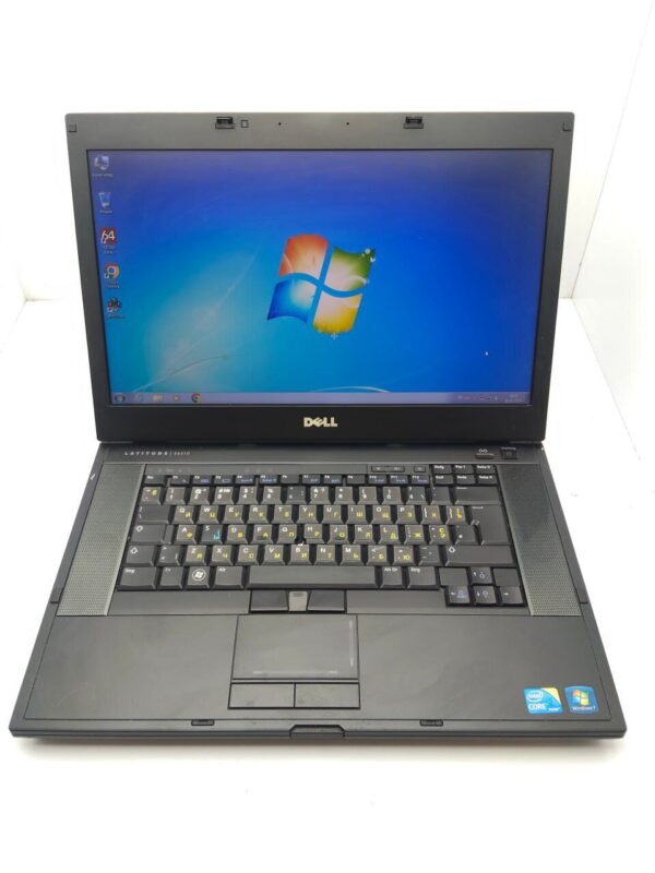 Ноутбук Dell Latitude E6510 / 15.6" (1366x768) TN / Intel Core i5-560M (2 (4) ядра по 2.6 - 3.2 GHz) / 6 GB DDR3 / 500 GB HDD / nVidia NVS 3100M, 512 MB GDDR3, 64-bit / DVD-ROM / АКБ не тримає - Зображення 2