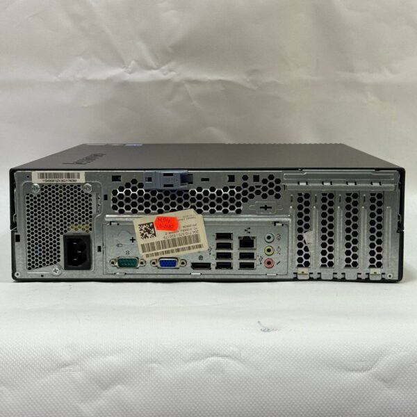 Комплект ПК: Lenovo ThinkCentre M91p SFF / Intel Core i3-2120 (2 (4) ядра по 3.3 GHz) / 8 GB DDR3 / 120 GB SSD / Intel HD Graphics 2000 / DVD-ROM + Монітор Б-клас Lenovo ThinkVision LT2452pwC / 24" (1920x1200) TN + Клавіатура, мишка, кабелі підключення - Зображення 4