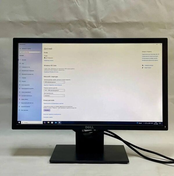 Комплект ПК: HP Compaq 8200 Elite SFF / Intel Core i7-2600 (4 (8) ядра по 3.4 - 3.8 GHz) / 16 GB DDR3 / 120 GB SSD + 500 GB HDD / Intel HD Graphics 2000 / DVD-ROM + Монітор Б-клас Dell E2216HF Black / 22" (1920x1080) TN + Клавіатура, мишка, кабелі - Зображення 6