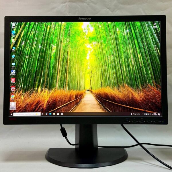 Комплект ПК: Lenovo ThinkCentre M91p SFF / Intel Core i3-2120 (2 (4) ядра по 3.3 GHz) / 8 GB DDR3 / 120 GB SSD / Intel HD Graphics 2000 / DVD-ROM + Монітор Б-клас Lenovo ThinkVision LT2452pwC / 24" (1920x1200) TN + Клавіатура, мишка, кабелі підключення - Зображення 6