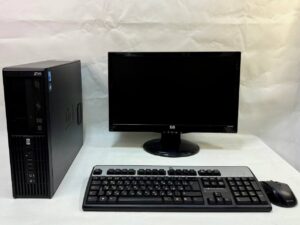 Комплект ПК: HP Z200 Workstation SFF / Intel Core i5-660 (2 (4) ядра по 3.3 - 3.6 GHz) / 12 GB DDR3 / 120 GB SSD + 500 GB HDD / Intel HD Graphics / DVD-ROM + Монітор Б-клас HP S2031a / 20" (1600x900) TN + Клавіатура, мишка, кабелі
