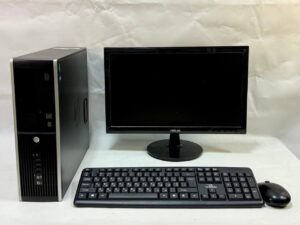 Комплект ПК: комп'ютер HP Compaq Pro 6305 SFF / AMD A4-5300B (2 ядра по 3.4 - 3.6 GHz) / 8 GB DDR3 / 500 GB HDD / AMD Radeon HD 7480D Graphics / DVD-ROM + Монітор Б-клаc Asus VS197 / 19" (1366x768) TN + Клавіатура, мишка, кабелі
