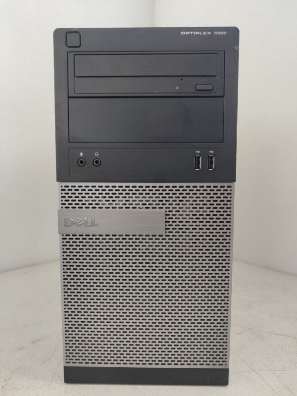 Комп'ютер Dell OptiPlex 390 Tower / Intel Core i5-2500K (4 ядра по 3.3 - 3.7 GHz) / 16 GB DDR3 / 128 GB SSD + 250 GB HDD / nVidia GeForce GT 610, 2 GB GDDR3, 64-bit / DVD-ROM - Зображення 2