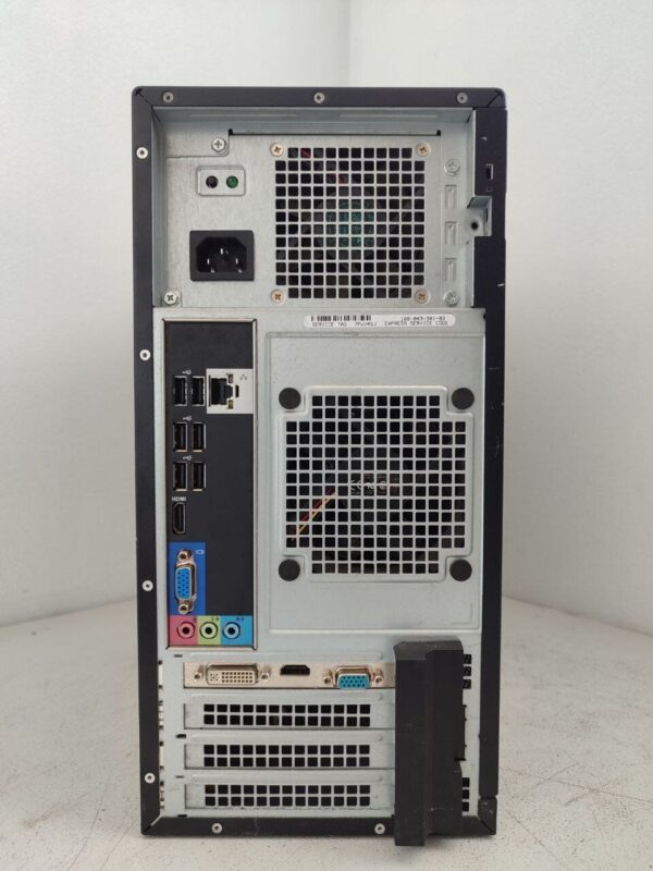 Комп'ютер Dell OptiPlex 390 Tower / Intel Core i5-2500K (4 ядра по 3.3 - 3.7 GHz) / 16 GB DDR3 / 128 GB SSD + 250 GB HDD / nVidia GeForce GT 610, 2 GB GDDR3, 64-bit / DVD-ROM - Зображення 5