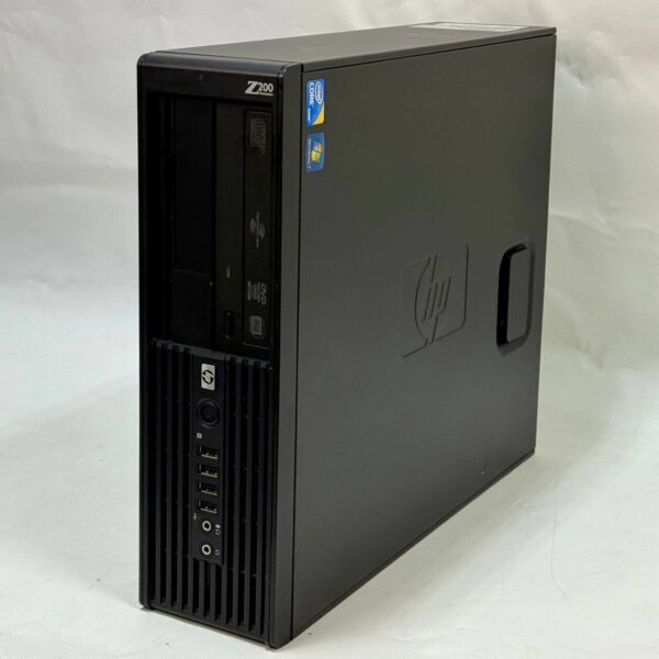 Робоча станція HP Z200 Workstation SFF / Intel Core i5-660 (2 (4) ядра по 3.3 - 3.6 GHz) / 12 GB DDR3 / 120 GB SSD + 500 GB HDD / Intel HD Graphics / DVD-ROM - Зображення 3