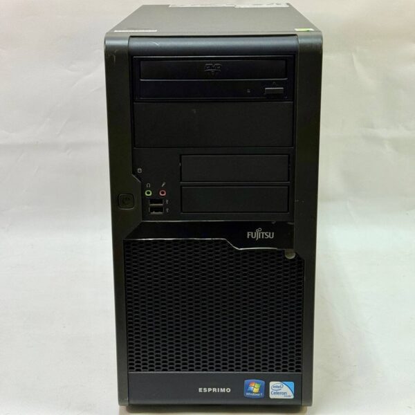 Комп'ютер Fujitsu Esprimo P5731 E-Star5 Tower / Intel Pentium E5400 (2 ядра по 0.800 - 2.7 GHz) / 8 GB DDR3 / 250 GB HDD / Intel Graphics / DVD-ROM - Зображення 4