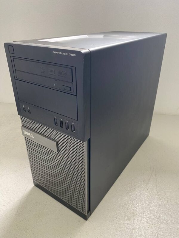 Комп'ютер Dell OptiPlex 790 Tower / Intel Core i5-2500K (4 ядра по 3.3 - 3.7 GHz) / 16 GB DDR3 / 128 GB SSD + 250 GB HDD / nVidia Quadro K600, 1 GB GDDR3, 128-bit / DVD-ROM - Зображення 2