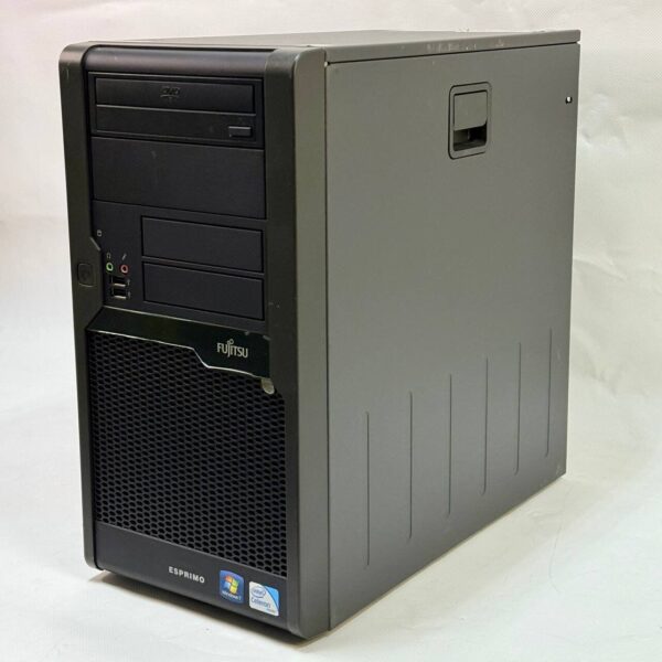 Комп'ютер Fujitsu Esprimo P5731 E-Star5 Tower / Intel Pentium E5400 (2 ядра по 0.800 - 2.7 GHz) / 8 GB DDR3 / 250 GB HDD / Intel Graphics / DVD-ROM - Зображення 2