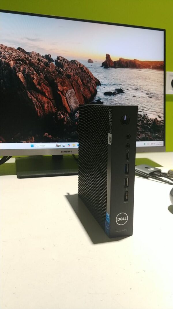 Неттоп Dell WYSE 5070 USFF / Intel Celeron J4105 (4 ядра по 1.5 - 2.5 GHz) / 16 GB DDR4 / 256 GB SSD M.2 / Intel UHD Graphics 600 / 65W / WiFi / Com Port / Windows 11 Pro + Клавіатура, мишка - Зображення 7