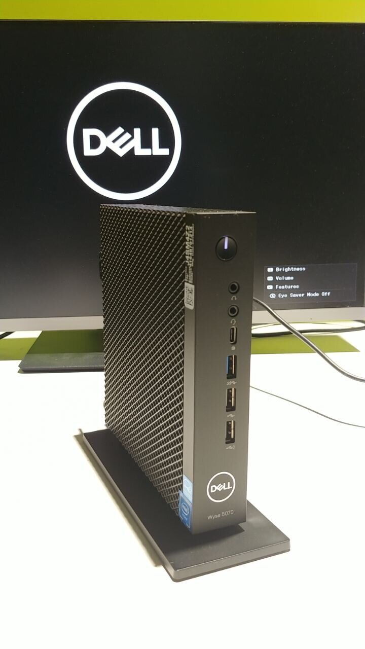 Неттоп Dell WYSE 5070 USFF / Intel Celeron J4105 (4 ядра по 1.5 - 2.5 GHz) / 16 GB DDR4 / 256 GB SSD M.2 / Intel UHD Graphics 600 / 65W / WiFi / Com Port / Windows 11 Pro + Клавіатура, мишка - Зображення 12