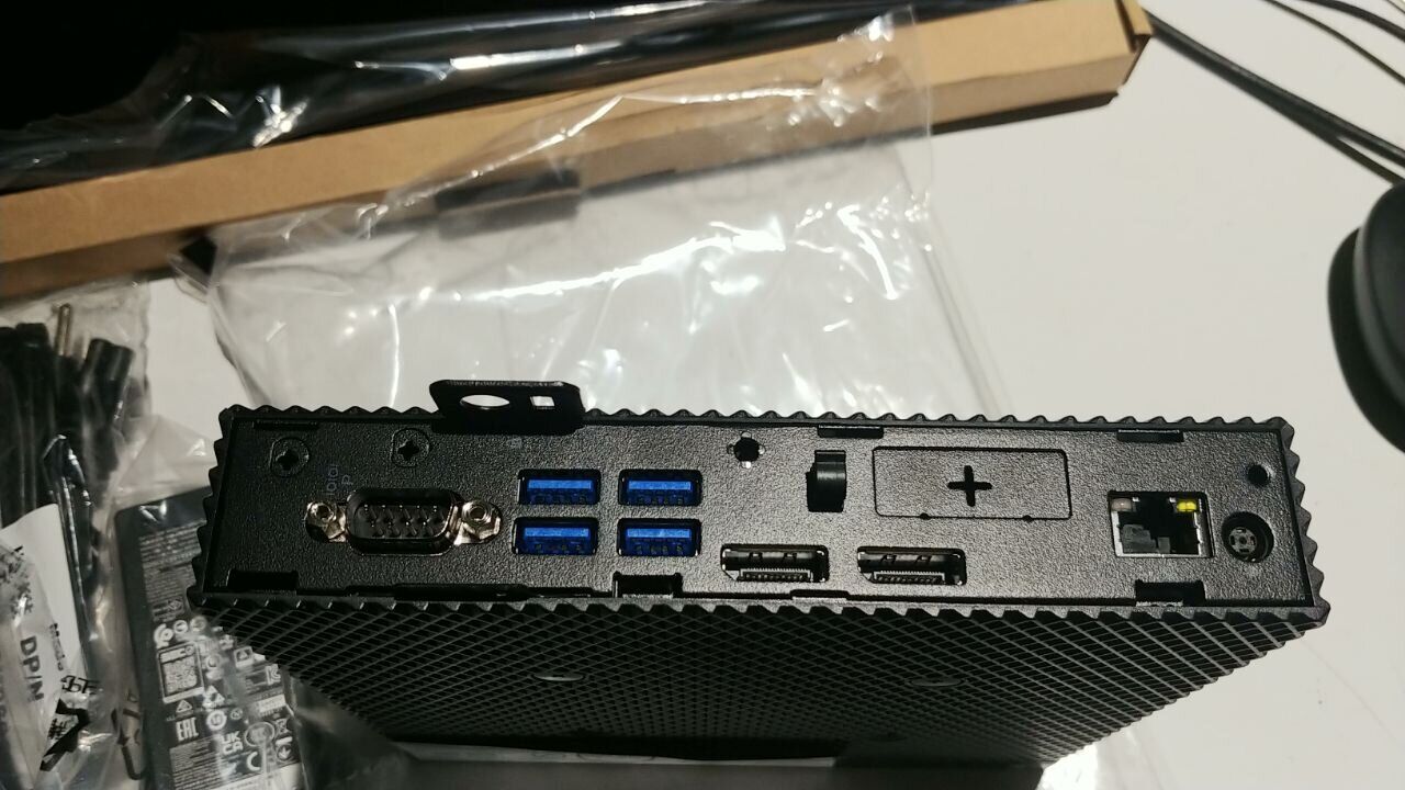 Неттоп Dell WYSE 5070 USFF / Intel Celeron J4105 (4 ядра по 1.5 - 2.5 GHz) / 16 GB DDR4 / 256 GB SSD M.2 / Intel UHD Graphics 600 / 65W / WiFi / Com Port / Windows 11 Pro + Клавіатура, мишка - Зображення 3