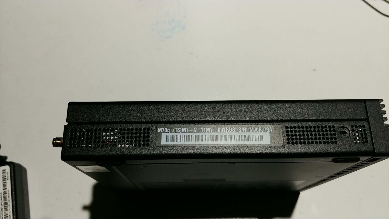 Неттоп Lenovo ThinkCentre M70q Gen2 USFF / Intel Core i5-11400T (6 (12) ядер по 1.3 - 3.7 GHz) / 16 GB DDR4 / 256 GB SSD / Intel HD Graphics 730 / Win 11 Pro - Зображення 6