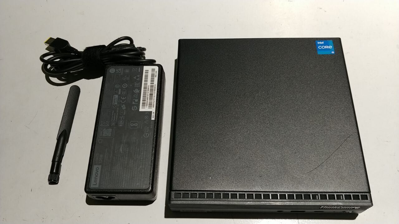 Неттоп Lenovo ThinkCentre M70q Gen2 USFF / Intel Core i5-11400T (6 (12) ядер по 1.3 - 3.7 GHz) / 16 GB DDR4 / 256 GB SSD / Intel HD Graphics 730 / Win 11 Pro - Зображення 9