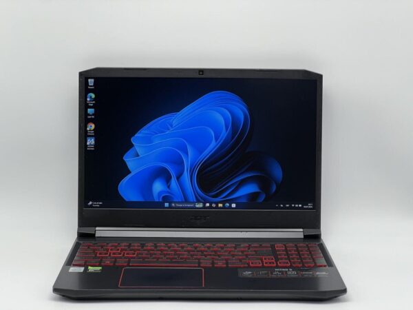 Ігровий ноутбук Б-клас Acer Nitro 5 AN515-55-52KW / 15.6" (1920x1080) IPS / Intel Core i5-10300H (4 (8) ядра по 2.5 - 4.5 GHz) / 16 GB DDR4 / 480 GB SSD / nVidia GeForce GTX 1650 Ti, 4 GB GDDR6, 128-bit / WebCam - Зображення 2