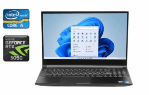 Ігровий ноутбук Gateway GGNC51518 / 15.6" (1920x1080) IPS / Intel Core i5-11400H (6 (12) ядер по 2.7 - 4.5 GHz) / 16 GB DDR4 / 512 GB SSD / nVidia GeForce RTX 3050, 4 GB GDDR6, 128-bit / WebCam / Windows 11