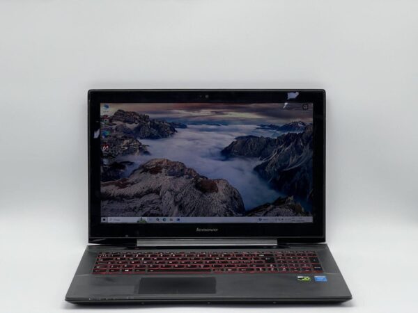 Ігровий ноутбук Б-клас Lenovo Y50-70 / 15.6" (3840x2160) IPS / Intel Core i7-4710HQ (4 (8) ядра по 2.5 - 3.5 GHz) / 16 GB DDR3 / 240 GB SSD / nVidia GeForce GTX 860M, 2 GB GDDR5, 128-bit / WebCam - Зображення 2