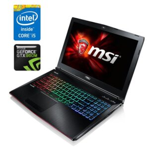 Ігровий ноутбук MSI Apache Pro GE62 6QC / 15.6" (1920x1080) TN / Intel Core i5-6300HQ (4 ядра по 2.3 - 3.2 GHz) / 16 GB DDR4 / 512 GB SSD / nVidia GeForce GTX 960M, 2 GB GDDR5, 128-bit / WebCam