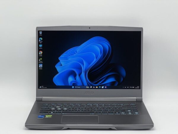 Ігровий ноутбук MSI Thin 15 B13VF / 15.6" (1920x1080) IPS / Intel Core i5-13420H (8 (12) ядер по 3.4 - 4.6 GHz) / 16 GB DDR4 / 480 GB SSD / nVidia GeForce RTX 4060, 8 GB GDDR6, 128-bit / WebCam - Зображення 2
