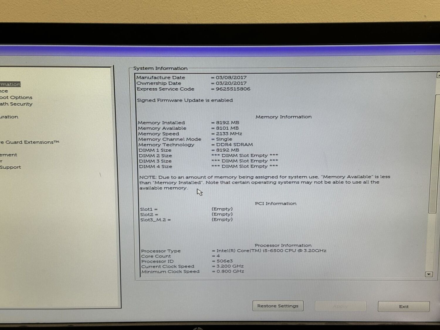 Комп'ютер Dell OptiPlex 7040 SFF / Intel Core i5-6500 (4 ядра по 3.2 -3.6 GHz) / 8 GB DDR4 / 240 GB SSD / Intel HD Graphics 530 / 180W / DVD-RW / DisplayPort / HDMI - Зображення 9