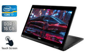 Нетбук-трансформер Dell Latitude 5289 / 12.5" (1920x1080) IPS Touch / Intel Core i7-7600U (2 (4) ядра по 2.8 - 3.9 GHz) / 16 GB DDR3 / 480 GB SSD / Intel HD Graphics 620 / HDMI / WebCam / Windows 10