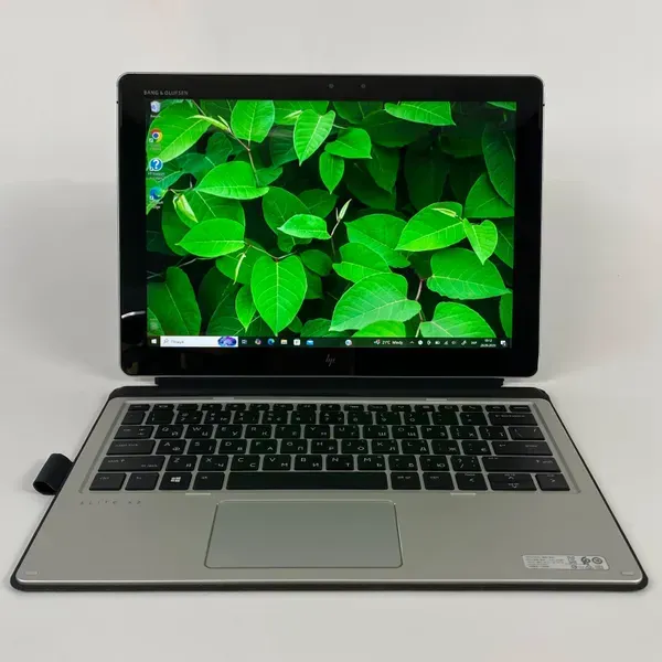 Нетбук-трансформер HP Elite X2 1012 G2 / 12.3" (2736x1824) IPS Touch / Intel Core i5-7300U (2 (4) ядра по 2.6 - 3.5 GHz) / 8 GB DDR3 / 256 GB SSD / Intel HD Graphics 620 / WebCam / TouchID - Зображення 2