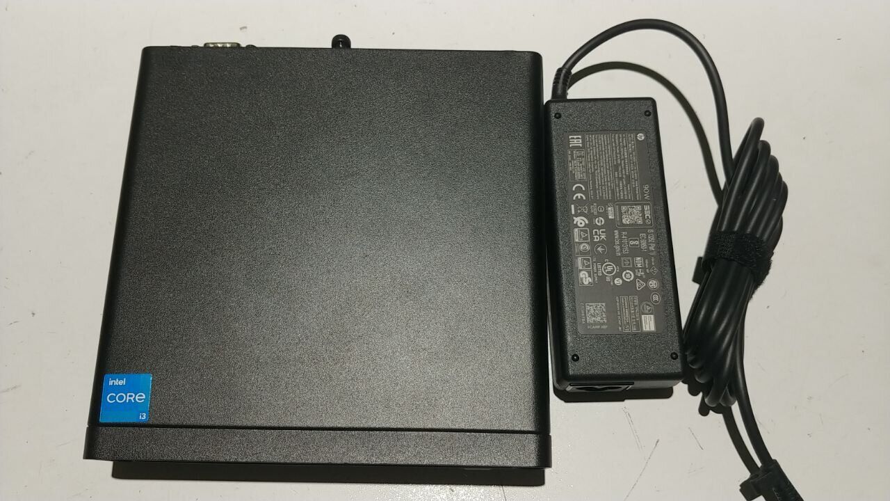 Неттоп Б-клас HP Elite Mini 800 G9 USFF / Intel Core i3-12300T (4 (8) ядра по 2.3 - 4.2 GHz) / 16 GB DDR4 / 256 GB SSD / Intel UHD Graphics 730 / Com Port / HDMI / VGA / DP / Windows 11 Pro - Зображення 4