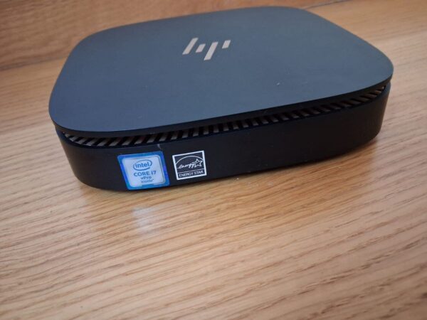 Неттоп HP Elite Slice TPC-1021-DM USFF / Intel Core i7-6700T (4 (8) ядра по 2.8 - 3.6 GHz) / 8 GB DDR4 / 256 GB SSD M.2 / Intel HD Graphics 530 / DisplayPort / HDMI / Wi-Fi + Блок живлення - Зображення 2