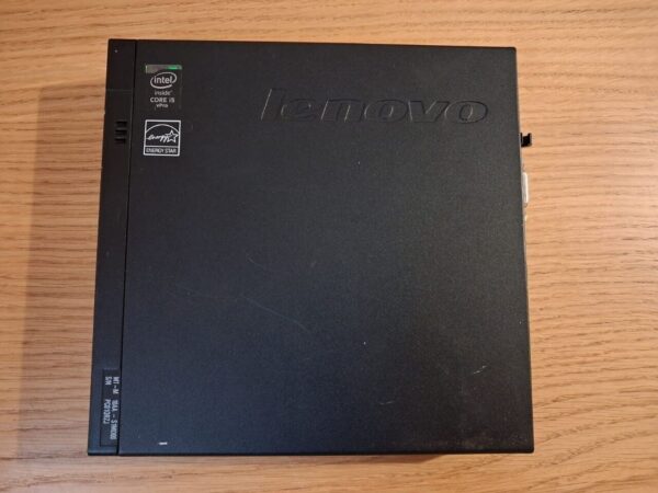 Неттоп Lenovo ThinkCentre M93p Tiny USFF / Intel Core i5-4570T (2 (4) ядра по 2.9 - 3.6 GHz) / 8 GB DDR3 / 250 GB SSD / Intel HD Graphics 4600 / DisplayPort / Блок живлення в комплекті - Зображення 4