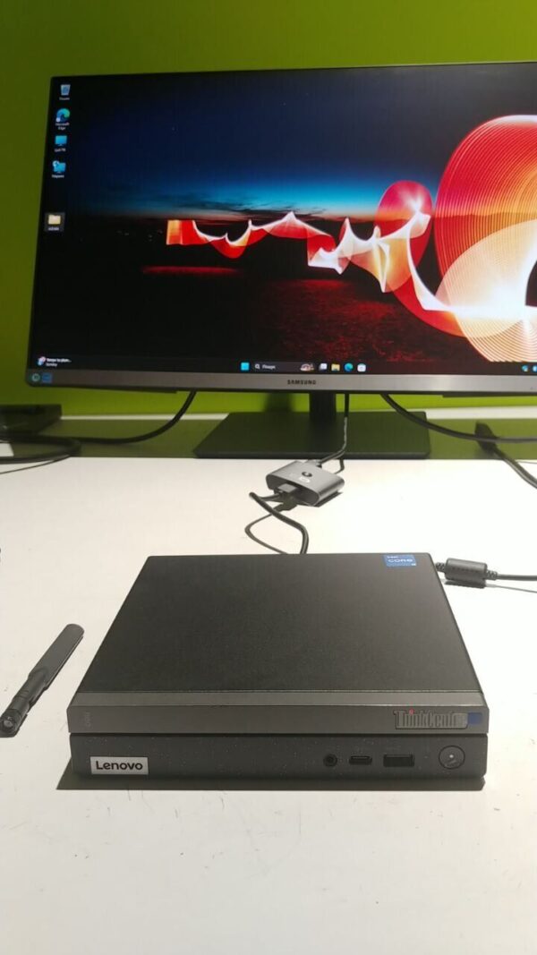 Неттоп Lenovo ThinkCentre Neo 50q Gen4 USFF / Intel Core i5-13420H (8 (12) ядер по 3.4 - 4.6 GHz) / 8 GB DDR4 / 512 GB SSD M.2 / Intel UHD Graphics / Win 11 Pro - Зображення 2